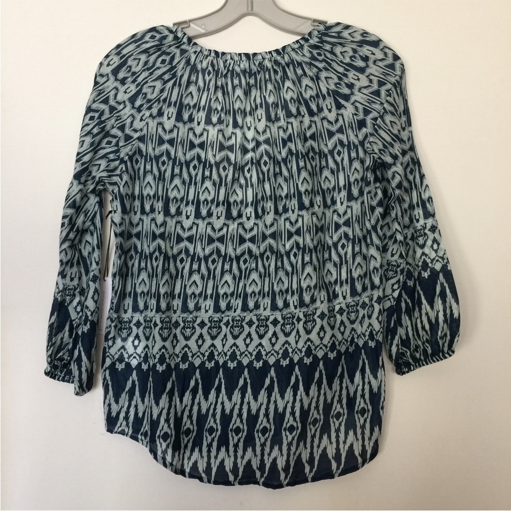 Velvet by Graham and Spencer printed cotton indi top toucan - Picture 3 of 5